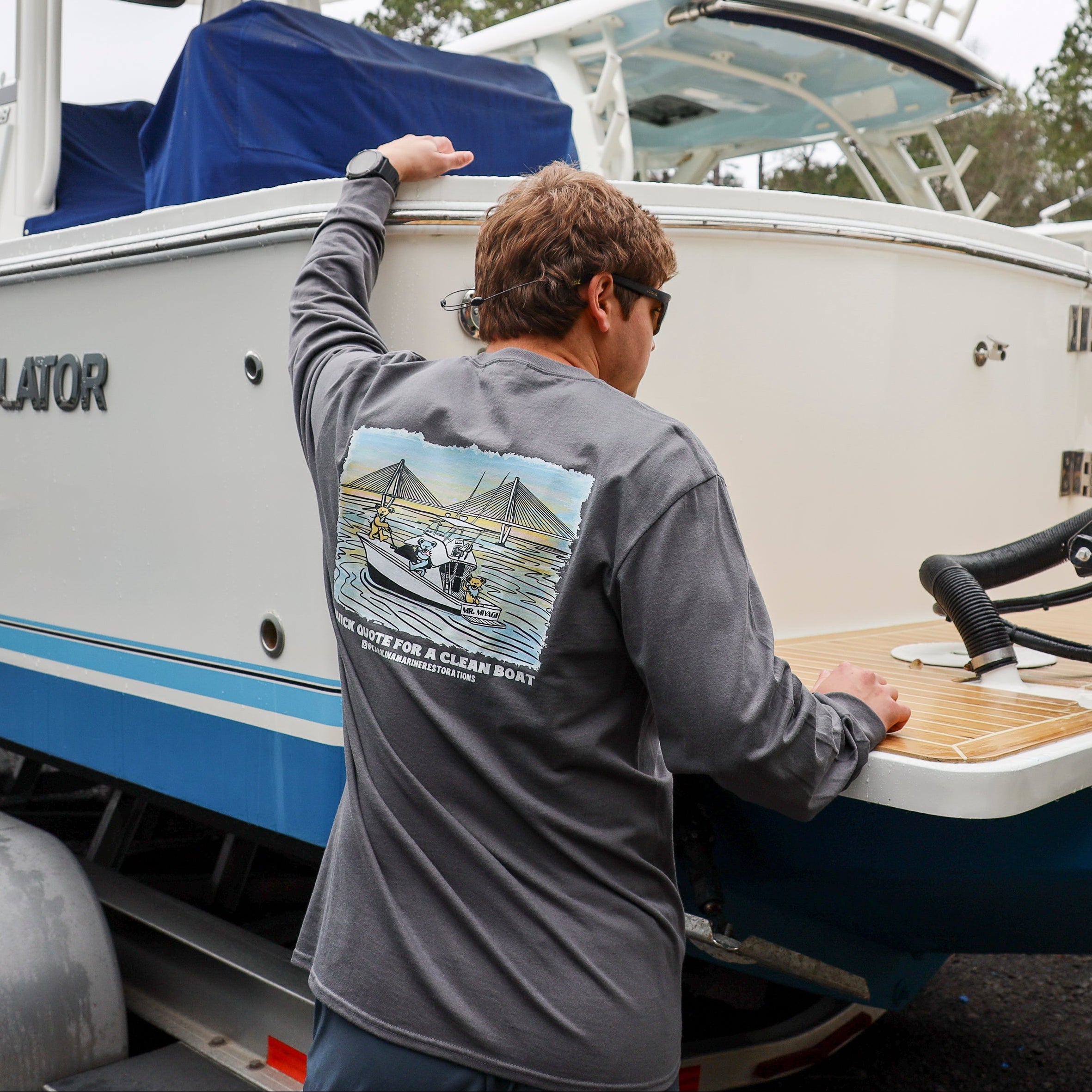 CMR Grey Long Sleeve