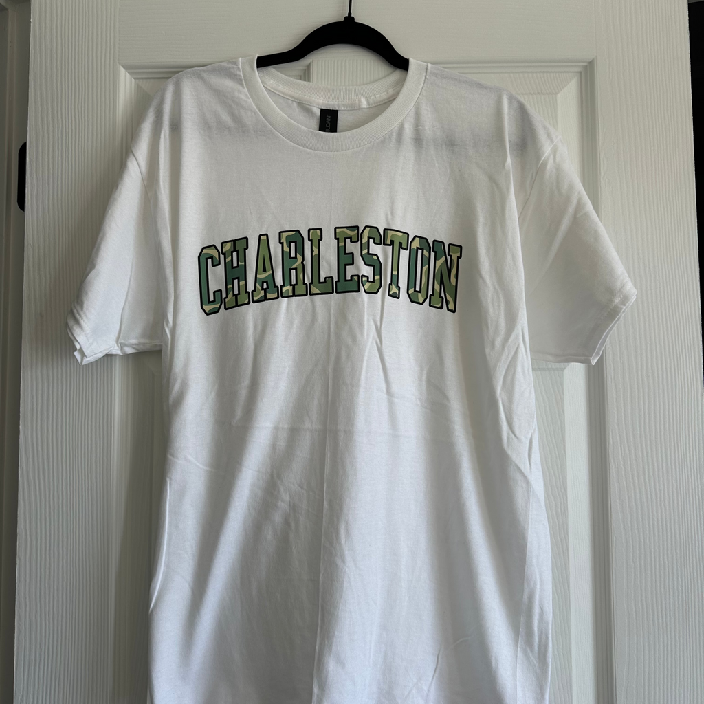 White Charleston Tee