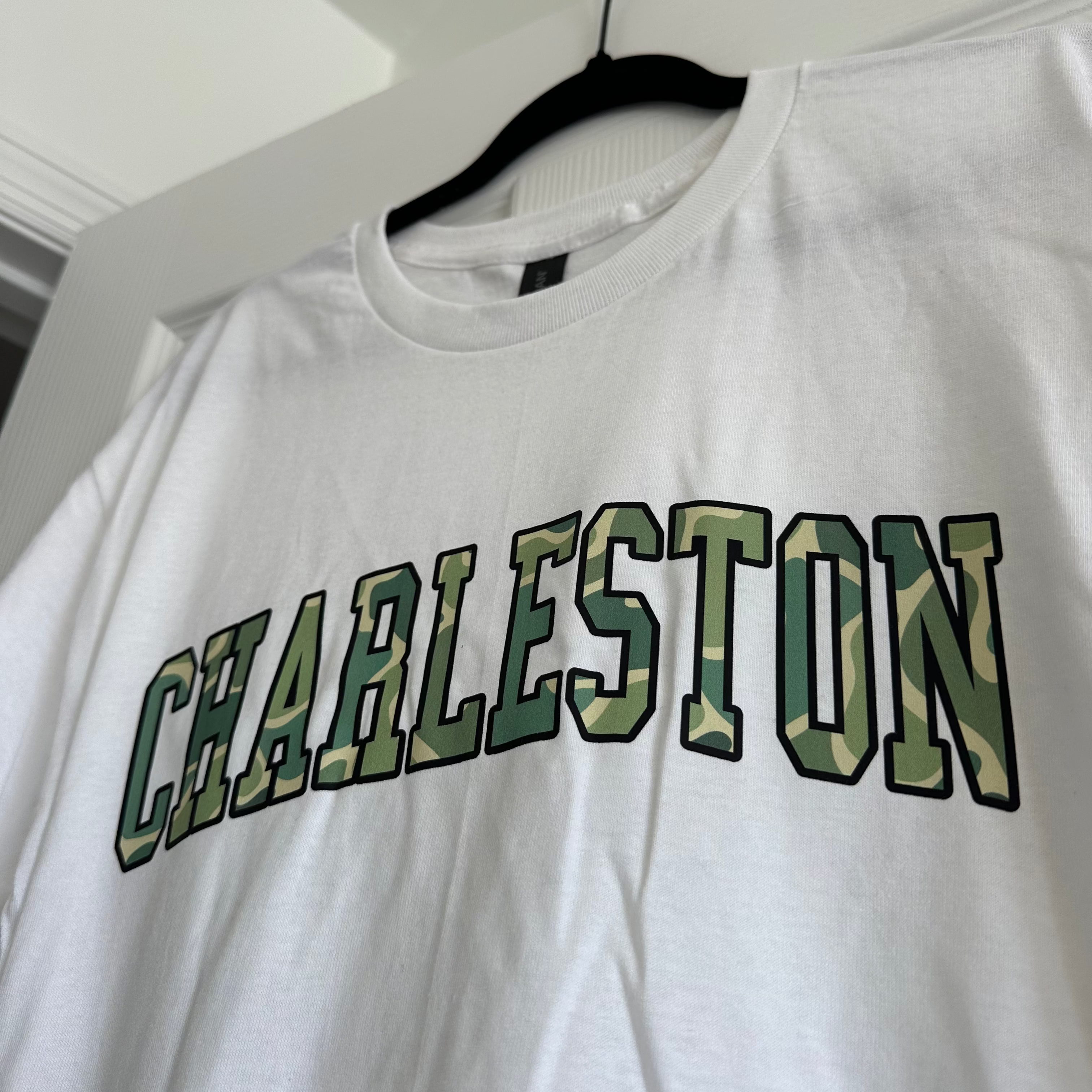White Charleston Tee