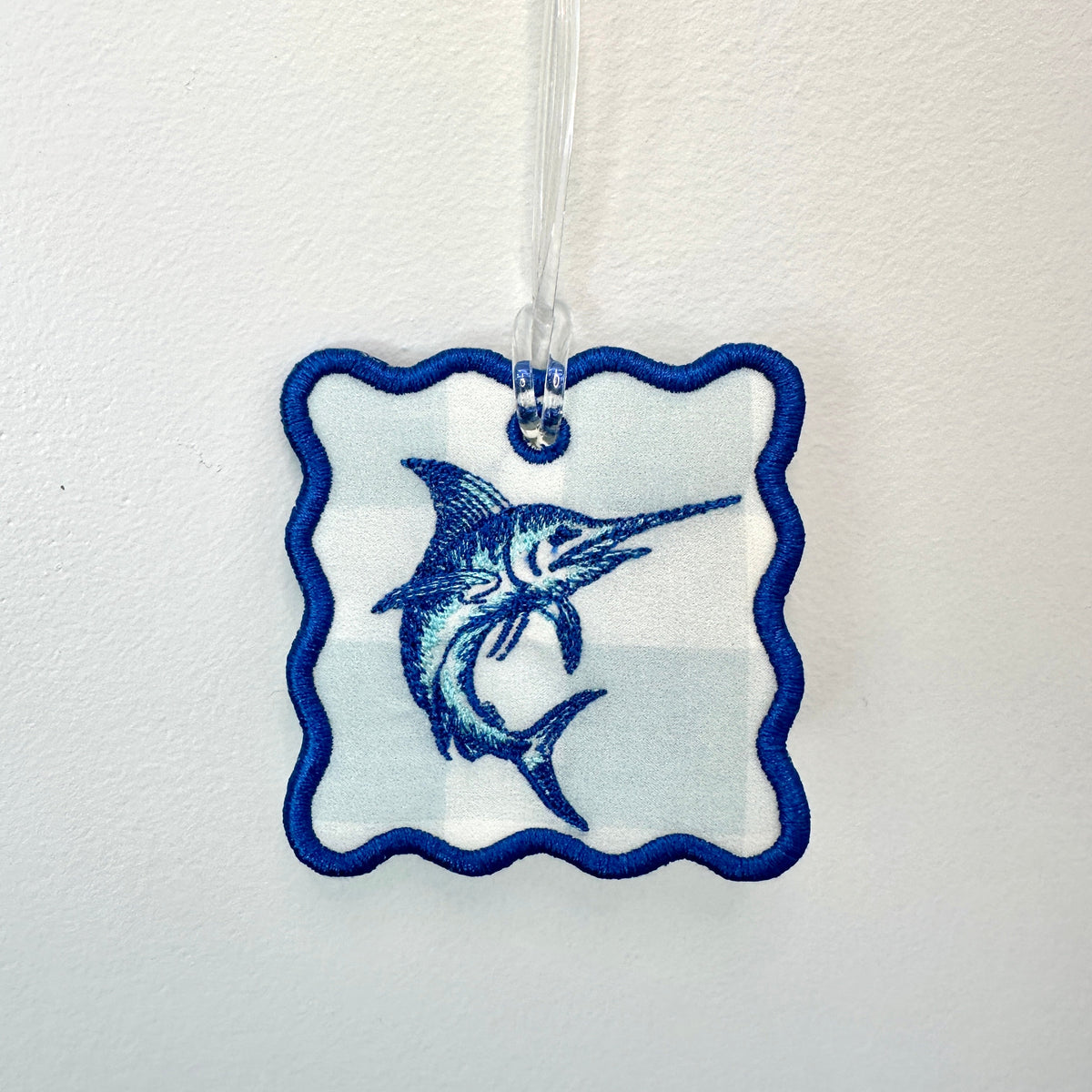 Blue Marlin Bag Tag