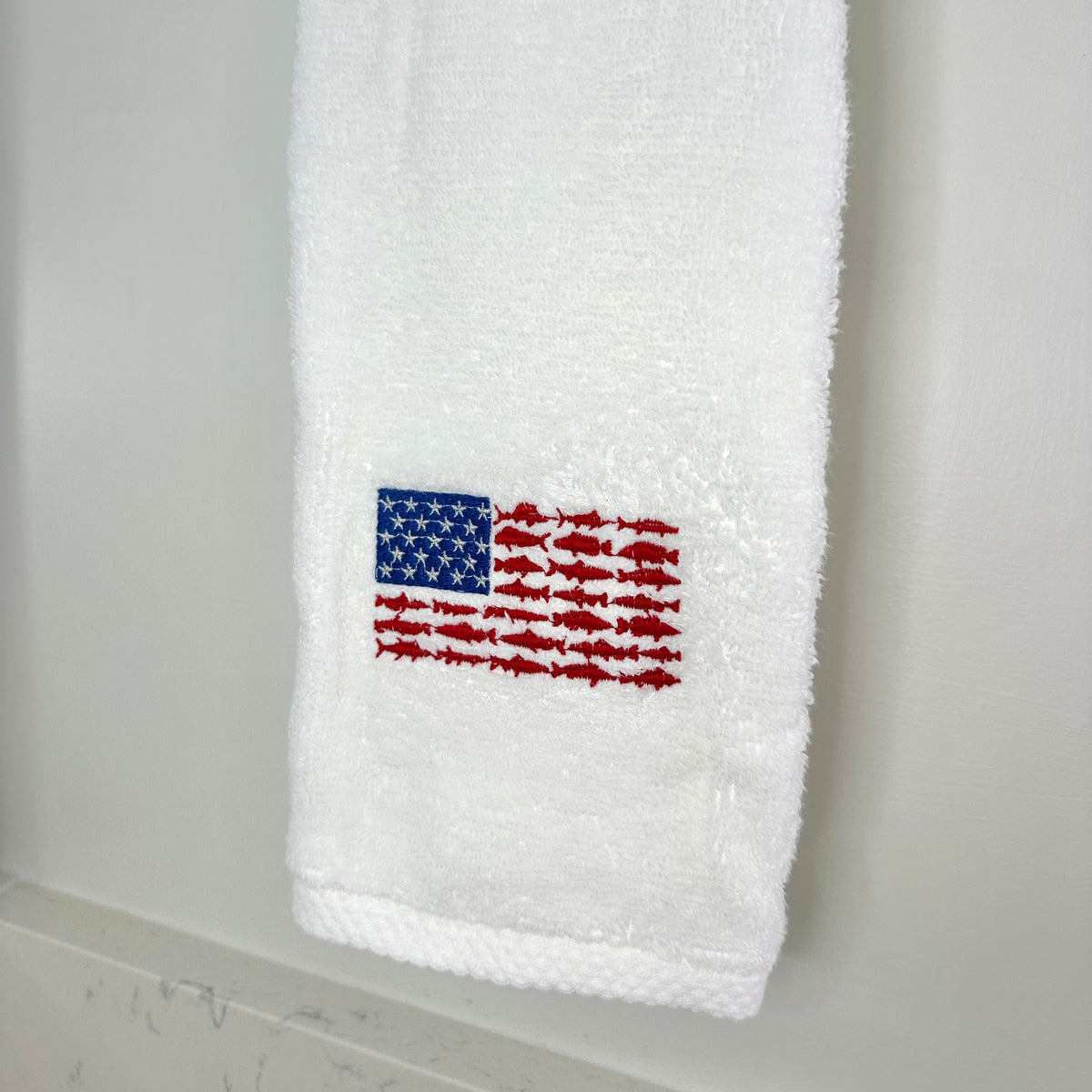 Fish Flag Hand Towel