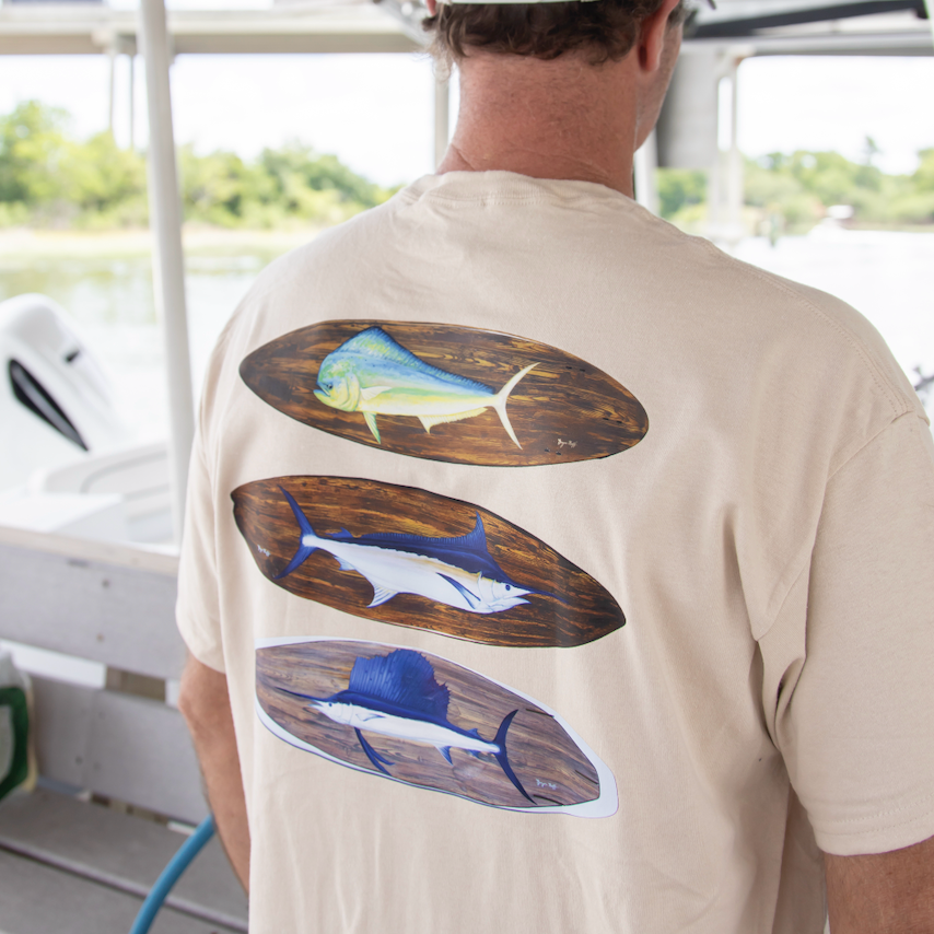 Surfboard Grand Slam Tee